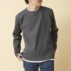 【ノーリーズ グッドマン/NOLLEY'S goodman / MEN】の《吸水速乾》ワッフルダブルカラー長袖Tシャツ 24AW 人気、トレンドファッション・服の通販 founy(ファニー) ファッション Fashion メンズファッション MEN 2024年 2024 2024-2025秋冬・A/W Aw/Autumn/Winter/Fw/Fall/2024-2025 インナー Inner ウォッシャブル Washable ストレッチ Stretch ダブル Double ブルゾン Blouson ワッフル Waffle 吸水 Water Absorption 長袖 Long Sleeve thumbnail ミディアムグレー|ID: prp329100004144547 ipo3291000000028466198