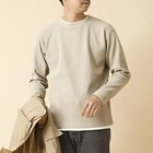 【ノーリーズ グッドマン/NOLLEY'S goodman / MEN】の《吸水速乾》ワッフルダブルカラー長袖Tシャツ 24AW 人気、トレンドファッション・服の通販 founy(ファニー) ファッション Fashion メンズファッション MEN 2024年 2024 2024-2025秋冬・A/W Aw/Autumn/Winter/Fw/Fall/2024-2025 インナー Inner ウォッシャブル Washable ストレッチ Stretch ダブル Double ブルゾン Blouson ワッフル Waffle 吸水 Water Absorption 長袖 Long Sleeve thumbnail ベージュ|ID: prp329100004144547 ipo3291000000028466203