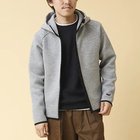 【ノーリーズ グッドマン/NOLLEY'S goodman / MEN】のクジラ刺繍 ダンボールニット ジップパーカー 24AW ミディアムグレー|ID: prp329100004144556 ipo3291000000028466267