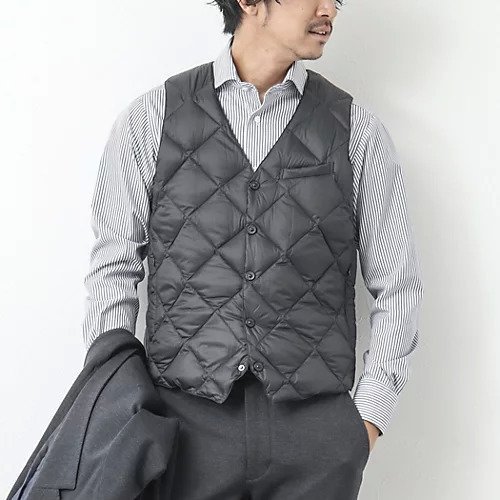 【ノーリーズ グッドマン/NOLLEY'S goodman / MEN】の《ビジカジ対応》【TAION/タイオン】シングルスナップボタン ダウンジレ 24AW インテリア・キッズ・メンズ・レディースファッション・服の通販 founy(ファニー) https://founy.com/ ファッション Fashion メンズファッション MEN キルト Quilt 軽量 Lightweight シンプル Simple ダウン Down ポケット Pocket 2024年 2024 2024-2025秋冬・A/W Aw/Autumn/Winter/Fw/Fall/2024-2025 |ID: prp329100004144562 ipo3291000000028852524