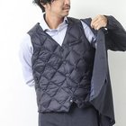 【ノーリーズ グッドマン/NOLLEY'S goodman / MEN】の《ビジカジ対応》【TAION/タイオン】シングルスナップボタン ダウンジレ 24AW ネイビー|ID: prp329100004144562 ipo3291000000028852528