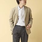 【ノーリーズ グッドマン/NOLLEY'S goodman / MEN】の《セットアップ/ビジカジ対応》マルチファンクション ストレッチジャケット 24AW ベージュ|ID: prp329100004144563 ipo3291000000028466305