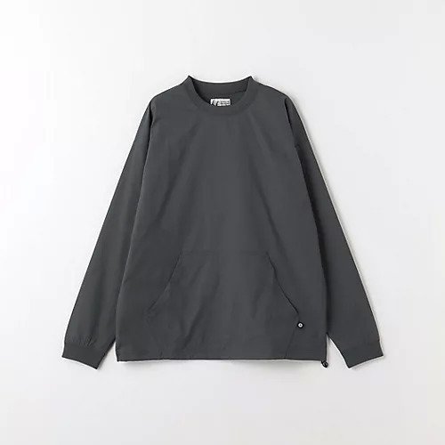 【グリーンレーベルリラクシング/green label relaxing / UNITED ARROWS / MEN】の【別注】GLR プルオーバー ロングスリーブ Tシャツ インテリア・キッズ・メンズ・レディースファッション・服の通販 founy(ファニー) 　ファッション　Fashion　メンズファッション　MEN　トップス・カットソー　Tops/Tshirt/Men　シャツ　Shirts　アウトドア　Outdoor　カリフォルニア　California　キャップ　Cap　ジャケット　Jacket　ストレッチ　Stretch　スポーティ　Sporty　スリーブ　Sleeve　ドローコード　Draw Cord　ポケット　Pocket　別注　Special Order　モダン　Modern　ロング　Long　DK.GRAY|ID: prp329100004146037 ipo3291000000028483980