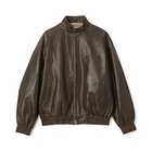 【アンスクリア/INSCRIRE】のFake Leather Three Pocket Blouson BROWN|ID: prp329100004149568 ipo3291000000028537389