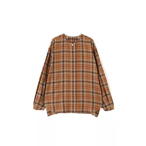【ヒューマンウーマン/HUMAN WOMAN】のオリジナルチェックシャツブラウス 人気、トレンドファッション・服の通販 founy(ファニー) 　ファッション　Fashion　レディースファッション　WOMEN　トップス・カットソー　Tops/Tshirt　シャツ/ブラウス　Shirts/Blouses　おすすめ　Recommend　チェック　Check　ピーチ　Peach　ヘリンボン　Herringbone　秋　Autumn/Fall　other-3|ID: prp329100004150617 ipo3291000000031287622