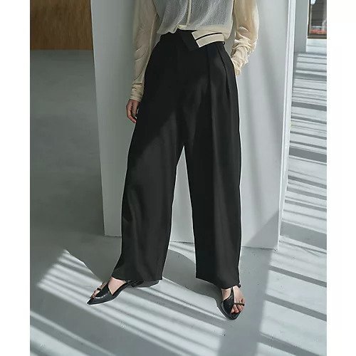 【マージュール/marjour】のMARVELT PANTS インテリア・キッズ・メンズ・レディースファッション・服の通販 founy(ファニー) https://founy.com/ ファッション Fashion レディースファッション WOMEN パンツ Pants インナー Inner シアー Sheer ストレッチ Stretch ツイル Twill テーパード Tapered マニッシュ Mannish 夏 Summer |ID: prp329100004150642 ipo3291000000032197703