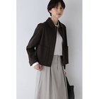 【ヒューマンウーマン/HUMAN WOMAN】のストレッチポンチジャケット ブラウン|ID: prp329100004150719 ipo3291000000030972824