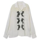 【トーガ ビリリース/TOGA VIRILIS / MEN】のCupra jacquard shirt WHITE|ID: prp329100004150776 ipo3291000000028554491