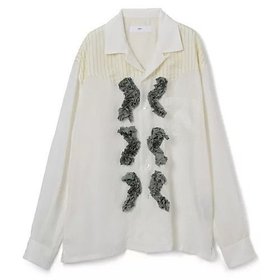 【トーガ ビリリース/TOGA VIRILIS / MEN】のCupra jacquard shirt 人気、トレンドファッション・服の通販 founy(ファニー) ファッション Fashion メンズファッション Men's Style Online 2022年 2022 2022-2023秋冬・A/W Aw/Autumn/Winter//Fw/Fall-Winter/2022-2023 ウエスタン Western ギャザー Gather フロント Front ヨーク Yoke レース Race 洗える Washable |ID:prp329100004150776
