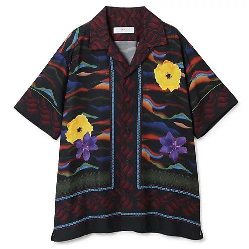 【トーガ ビリリース/TOGA VIRILIS / MEN】のCupra cotton twill print S/S shirt 人気、トレンドファッション・服の通販 founy(ファニー) 　ファッション　Fashion　メンズファッション　MEN　2023年　2023　2023-2024秋冬・A/W　Aw/Autumn/Winter//Fw/Fall-Winter/2023-2024　S/S・春夏　Ss・Spring/Summer　カラフル　Colorful　ビビッド　Vivid　フラワー　Flower　プリント　Print　ボーダー　Border　夏　Summer　 other-1|ID: prp329100004150777 ipo3291000000028554495