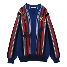 【トーガ ビリリース/TOGA VIRILIS / MEN】のStripe knit pullover 人気、トレンドファッション・服の通販 founy(ファニー) ファッション Fashion メンズファッション Men's Style Online 2022年 2022 2022-2023秋冬・A/W Aw/Autumn/Winter//Fw/Fall-Winter/2022-2023 ストライプ Stripe モチーフ Motif |ID:prp329100004150782