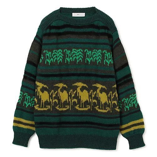 【トーガ ビリリース/TOGA VIRILIS / MEN】のWool jacquard knit pullover インテリア・キッズ・メンズ・レディースファッション・服の通販 founy(ファニー) https://founy.com/ ファッション Fashion メンズファッション MEN 2023年 2023 2023-2024秋冬・A/W Aw/Autumn/Winter//Fw/Fall-Winter/2023-2024 リラックス Relax レトロ Retro |ID: prp329100004150787 ipo3291000000028554551