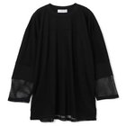 【トーガ ビリリース/TOGA VIRILIS / MEN】のMesh jersey pullover BLACK|ID: prp329100004150789 ipo3291000000028554574