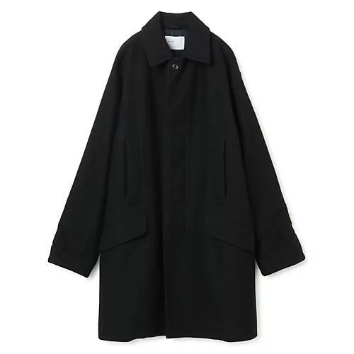 【トーガ ビリリース/TOGA VIRILIS / MEN】のWool melton coat 人気、トレンドファッション・服の通販 founy(ファニー) 　ファッション　Fashion　メンズファッション　MEN　アウター　Coats Outerwear/Men　フラップ　Flap　ポケット　Pocket　マフラー　Scarf　メルトン　Melton　防寒　Cold Protection　 other-1|ID: prp329100004150815 ipo3291000000028554695