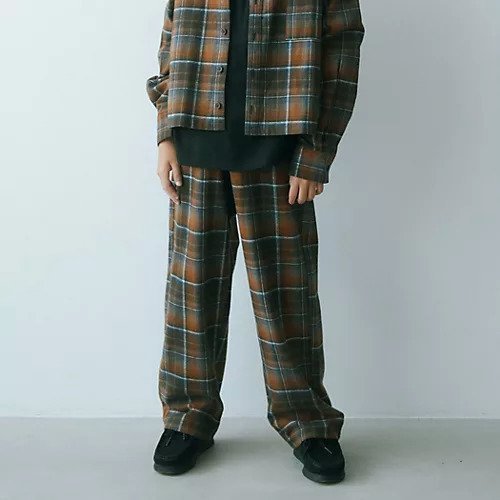 【グリーンレーベルリラクシング/green label relaxing / UNITED ARROWS / KIDS】のTJ オンブレチェック ネルパンツ / キッズ 140cm-160cm インテリア・キッズ・メンズ・レディースファッション・服の通販 founy(ファニー) https://founy.com/ ファッション Fashion キッズファッション KIDS ボトムス Bottoms/Kids 秋 Autumn/Fall グラデーション Gradation セットアップ Set Up チェック Check おすすめ Recommend |ID: prp329100004150819 ipo3291000000028554710