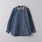 【ユナイテッドアローズ/UNITED ARROWS】のレディ レースカラー 2WAYブラウス COBALT|ID:prp329100004151789