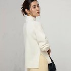 【ノーリーズソフィー/NOLLEY'S sophi】の紡毛ハイネックプルオーバーニット 人気、トレンドファッション・服の通販 founy(ファニー) ファッション Fashion レディースファッション WOMEN トップス・カットソー Tops/Tshirt ニット Knit Tops プルオーバー Pullover 2024年 2024 2024-2025秋冬・A/W Aw/Autumn/Winter/Fw/Fall/2024-2025 コンパクト Compact スリット Slit ハイネック High Neck ベーシック Basic thumbnail オフホワイト|ID: prp329100004151796 ipo3291000000028572521