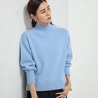 【ノーリーズソフィー/NOLLEY'S sophi】の紡毛ハイネックプルオーバーニット 人気、トレンドファッション・服の通販 founy(ファニー) ファッション Fashion レディースファッション WOMEN トップス・カットソー Tops/Tshirt ニット Knit Tops プルオーバー Pullover 2024年 2024 2024-2025秋冬・A/W Aw/Autumn/Winter/Fw/Fall/2024-2025 コンパクト Compact スリット Slit ハイネック High Neck ベーシック Basic thumbnail サックス|ID: prp329100004151796 ipo3291000000028572523