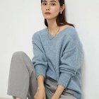 【ノーリーズソフィー/NOLLEY'S sophi】のモヘヤラメスパンコール2WAYプルオーバーニット 人気、トレンドファッション・服の通販 founy(ファニー) ファッション Fashion レディースファッション WOMEN トップス・カットソー Tops/Tshirt ニット Knit Tops プルオーバー Pullover 2024年 2024 2024-2025秋冬・A/W Aw/Autumn/Winter/Fw/Fall/2024-2025 シンプル Simple スパンコール Sequins 人気 Popularity thumbnail グレイッシュブルー|ID: prp329100004151802 ipo3291000000028572578