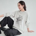 【シューラルー/SHOO LA RUE】の【S-LL/洗える】プリントスウェット 人気、トレンドファッション・服の通販 founy(ファニー) ファッション Fashion レディースファッション WOMEN トップス・カットソー Tops/Tshirt パーカ Sweats スウェット Sweat インナー Inner 洗える Washable 今季 This Season スマート Smart スリット Slit バランス Balance ブルゾン Blouson プリント Print おすすめ Recommend thumbnail アイボリー|ID: prp329100004151805 ipo3291000000028572626