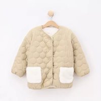 【シューラルー/SHOO LA RUE / KIDS】の【110-140cm/撥水】キルト エコファーリバーシブルジャケット 人気、トレンドファッション・服の通販 founy(ファニー) ファッション Fashion キッズファッション KIDS アウター Coat Outerwear /Kids キルト Quilt スマート Smart ポケット Pocket リバーシブル Reversible エレガント 上品 Elegant |ID:prp329100004151891