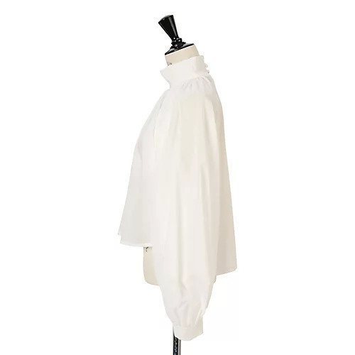 【アニック/ANNIK】の【Marisol別注】ハイネックブラウス 人気、トレンドファッション・服の通販 founy(ファニー) 　ファッション　Fashion　レディースファッション　Fashion for Women　トップス・カットソー　Cut & Sew Tops　シャツ・ブラウス・オフィスカジュアル　Elegant Blouses & Button-Ups　ギャザー　Gathered, Ruffled　シアー　Sheer, See-Through　デニム　Denim, Jeans Material　ハイネック　High Neck, Mock Neck　バランス　Balance, Style Balance　ボトム　Bottoms, Lower Wear　ワイド　Wide, Wide Fit　別注　Limited Edition, Custom Order　洗える　Machine Washable　other-2|ID: prp329100004153100 ipo3291000000031287361