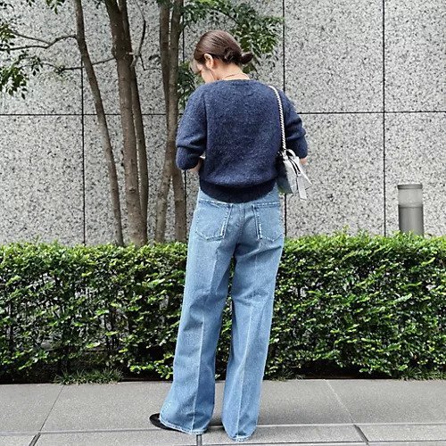 【スアデオ/suadeo】のアルパカ混半袖クルーニット 人気、トレンドファッション・服の通販 founy(ファニー) 　ファッション　Fashion　レディースファッション　Fashion for Women　トップス・カットソー　Cut & Sew Tops　ニット　Knit Tops & Sweaters　クロップド　Cropped, Short Length　ボトム　Bottoms, Lower Wear　エレガント 上品　Elegant　半袖　Short Sleeve, Half Sleeve　other-3|ID: prp329100004153103 ipo3291000000034953907