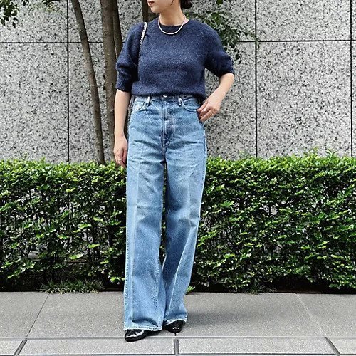 【スアデオ/suadeo】のアルパカ混半袖クルーニット 人気、トレンドファッション・服の通販 founy(ファニー) 　ファッション　Fashion　レディースファッション　Fashion for Women　トップス・カットソー　Cut & Sew Tops　ニット　Knit Tops & Sweaters　クロップド　Cropped, Short Length　ボトム　Bottoms, Lower Wear　エレガント 上品　Elegant　半袖　Short Sleeve, Half Sleeve　other-2|ID: prp329100004153103 ipo3291000000035666270