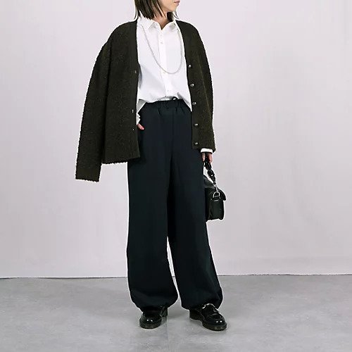 【スアデオ/suadeo】の【亀恭子さんコラボ】ブークレーニットカーディガン 人気、トレンドファッション・服の通販 founy(ファニー) 　ファッション　Fashion　レディースファッション　Fashion for Women　トップス・カットソー　Cut & Sew Tops　ニット　Knit Tops & Sweaters　カーディガン・羽織り　Layered Style Cardigans　ヴィンテージ　Vintage Style　秋　Autumn　カットソー　Cut and Sewn Top　コラボ　Collaboration, Collab　今季　This Season, Current Season　ジャケット　Jacket, Outerwear　トレンド　Trend, Trending Now　人気　Popular, Best Seller　バランス　Balance, Style Balance　ビッグ　Big, Oversized　メタル　Metal, Metal Parts　メンズ　Men's, Menswear　モコモコ　Fuzzy, Fluffy　other-2|ID: prp329100004153109 ipo3291000000035654543