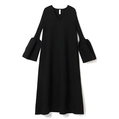 【シーエフシーエル/CFCL】の【SPURSHOP別注】ニットドレス インテリア・キッズ・メンズ・レディースファッション・服の通販 founy(ファニー) 　ファッション　Fashion　レディースファッション　WOMEN　トップス・カットソー　Tops/Tshirt　ニット　Knit Tops　ワンピース　Dress　ドレス　Party Dresses　2024年　2024　2024-2025秋冬・A/W　Aw/Autumn/Winter/Fw/Fall/2024-2025　スリーブ　Sleeve　ドレス　Dress　別注　Special Order　BLACK|ID: prp329100004153131 ipo3291000000032400453