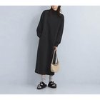 【グリーンレーベル リラクシング / ユナイテッドアローズ/green label relaxing / UNITED ARROWS】のダンボール ドルマンスリーブ ワンピース 人気、トレンドファッション・服の通販 founy(ファニー) ファッション Fashion レディースファッション WOMEN ワンピース Dress おすすめ Recommend なめらか Smooth アクセサリー Accessories カットソー Cut And Sew シューズ Shoes シンプル Simple ハイネック High Neck フォルム Form ベスト Vest エレガント 上品 Elegant 冬 Winter 秋 Autumn/Fall thumbnail BLACK|ID: prp329100004153133 ipo3291000000028594379