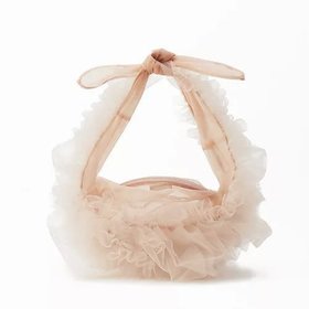 【チカ キサダ/CHIKA KISADA】 【SPURSHOP別注】チュールバッグ人気、トレンドファッション・服の通販 founy(ファニー) ファッション Fashion レディースファッション Ladies' Fashion Online バッグ Bag 2024年 2024 2024-2025秋冬・A/W Aw/Autumn/Winter/Fw/Fall/2024-2025 アクセサリー Accessories ジップ Zip チュール Tulle ビスチェ Bustier ロマンティック Romantic 別注 Special Order |ID:prp329100004153153