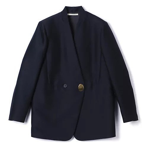 【ハルノブムラタ/HARUNOBUMURATA】の【SPURSHOP別注】ネイビージャケット HARU 人気、トレンドファッション・服の通販 founy(ファニー) 　ファッション　Fashion　レディースファッション　WOMEN　アウター　Coat Outerwear　ジャケット　Jackets　2024年　2024　2024-2025秋冬・A/W　Aw/Autumn/Winter/Fw/Fall/2024-2025　シルク　Silk　ジャケット　Jacket　プレート　Plate　別注　Special Order　定番　Standard　 other-1|ID: prp329100004153178 ipo3291000000031718393