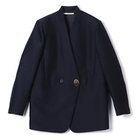 【ハルノブムラタ/HARUNOBUMURATA】の【SPURSHOP別注】ネイビージャケット HARU 人気、トレンドファッション・服の通販 founy(ファニー) ファッション Fashion レディースファッション WOMEN アウター Coat Outerwear ジャケット Jackets 2024年 2024 2024-2025秋冬・A/W Aw/Autumn/Winter/Fw/Fall/2024-2025 シルク Silk ジャケット Jacket プレート Plate 別注 Special Order 定番 Standard thumbnail NAVY|ID: prp329100004153178 ipo3291000000031718395