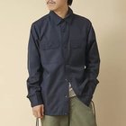 【ノーリーズ グッドマン/NOLLEY'S goodman / MEN】の【TAION/タイオン】MILITARY W POCKET SHIRT 人気、トレンドファッション・服の通販 founy(ファニー) ファッション Fashion メンズファッション MEN ダウン Down フラップ Flap ポケット Pocket ミリタリー Military リップ Lip 軽量 Lightweight 長袖 Long Sleeve thumbnail ネイビー|ID: prp329100004153205 ipo3291000000028594839