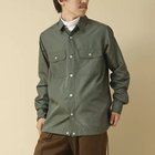 【ノーリーズ グッドマン/NOLLEY'S goodman / MEN】の【TAION/タイオン】MILITARY W POCKET SHIRT 人気、トレンドファッション・服の通販 founy(ファニー) ファッション Fashion メンズファッション MEN ダウン Down フラップ Flap ポケット Pocket ミリタリー Military リップ Lip 軽量 Lightweight 長袖 Long Sleeve thumbnail オリーブ|ID: prp329100004153205 ipo3291000000028594840