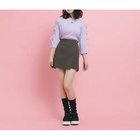 【ピンク ラテ/PINK-latte / KIDS】のラップショートパンツ 人気、トレンドファッション・服の通販 founy(ファニー) ファッション Fashion キッズファッション KIDS ボトムス Bottoms/Kids インナー Inner ガーリー Girly シンプル Simple ストレッチ Stretch スニーカー Sneakers トレンド Trend フィット Fit フロント Front ポケット Pocket ラップ Wrap おすすめ Recommend thumbnail チャコールグレー|ID: prp329100004153226 ipo3291000000028595130