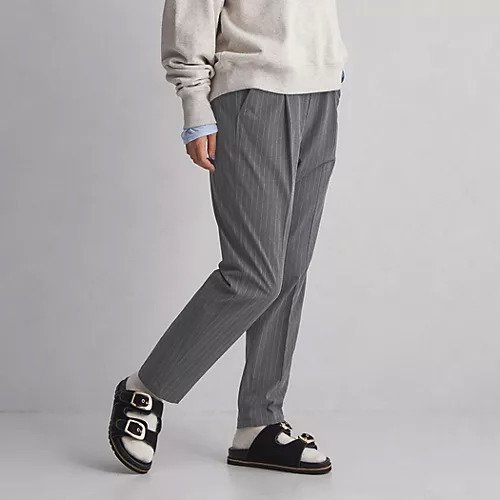 【グリーンレーベル リラクシング / ユナイテッドアローズ/green label relaxing / UNITED ARROWS】の【WEB限定】オルマイ テーパード パンツ インテリア・キッズ・メンズ・レディースファッション・服の通販 founy(ファニー) 　ファッション　Fashion　レディースファッション　WOMEN　パンツ　Pants　秋　Autumn/Fall　カットソー　Cut And Sew　ギャザー　Gather　スウェット　Sweat　ストライプ　Stripe　ストレッチ　Stretch　スニーカー　Sneakers　スラックス　Slacks　センター　Center　テーパード　Tapered　定番　Standard　ワイド　Wide　冬　Winter　おすすめ　Recommend　エレガント 上品　Elegant　ビジネス 仕事 通勤　Business　その他1|ID: prp329100004154239 ipo3291000000028614291