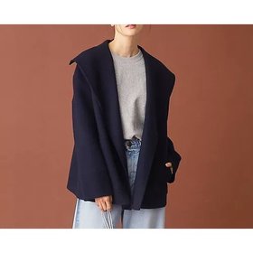 【ドレステリア/DRESSTERIOR】 Super100sショートリバーアウター人気、トレンドファッション・服の通販 founy(ファニー) ファッション Fashion レディースファッション WOMEN アウター Coat Outerwear ショート Short スマート Smart ビッグ Big ポケット Pocket ラグジュアリー Luxury エレガント 上品 Elegant |ID:prp329100004154300