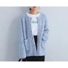 【グリーンレーベル リラクシング / ユナイテッドアローズ/green label relaxing / UNITED ARROWS】のツイード ニット カーディガン 人気、トレンドファッション・服の通販 founy(ファニー) ファッション Fashion レディースファッション WOMEN トップス・カットソー Tops/Tshirt ニット Knit Tops カーディガン Cardigans A/W・秋冬 Aw・Autumn/Winter・Fw・Fall-Winter おすすめ Recommend カーディガン Cardigan ツイード Tweed デニム Denim フェザーヤーン Feather Yarn ブライト Bright ベスト Vest ミドル Middle 冬 Winter 秋 Autumn/Fall thumbnail LT.BLUE|ID: prp329100004155862 ipo3291000000028633870