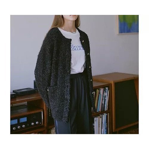 【グリーンレーベル リラクシング / ユナイテッドアローズ/green label relaxing / UNITED ARROWS】のツイード ニット カーディガン 人気、トレンドファッション・服の通販 founy(ファニー) 　ファッション　Fashion　レディースファッション　WOMEN　トップス・カットソー　Tops/Tshirt　ニット　Knit Tops　カーディガン　Cardigans　秋　Autumn/Fall　カーディガン　Cardigan　ツイード　Tweed　デニム　Denim　フェザーヤーン　Feather Yarn　ブライト　Bright　ベスト　Vest　ミドル　Middle　冬　Winter　A/W・秋冬　Aw・Autumn/Winter・Fw・Fall-Winter　おすすめ　Recommend　 other-1|ID: prp329100004155862 ipo3291000000029435003