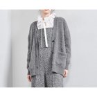 【ユナイテッドアローズ/UNITED ARROWS】のフォックスカシミヤ ポケット カーディガン MD.GRAY|ID:prp329100004157699