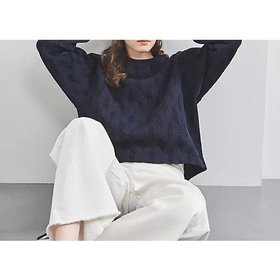 【ユナイテッドアローズ/UNITED ARROWS】のケーブル ジャカード スウェット プルオーバー 人気、トレンドファッション・服の通販 founy(ファニー) ファッション Fashion レディースファッション WOMEN トップス・カットソー Tops/Tshirt パーカ Sweats プルオーバー Pullover スウェット Sweat キルト Quilt ジャカード Jacquard スウェット Sweat パーカー Hoodie フレアースカート Flared Skirt フロント Front エレガント 上品 Elegant |ID:prp329100004157701