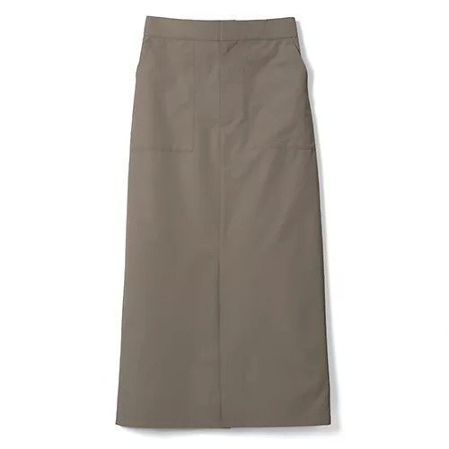 【エムセブンデイズ/M7days】の【コラボ】撥水Iラインスカート インテリア・キッズ・メンズ・レディースファッション・服の通販 founy(ファニー) 　ファッション　Fashion　レディースファッション　Fashion for Women　スカート　Skirts　洗える　Machine Washable　秋　Autumn　クール　Cool, Chic　コラボ　Collaboration, Collab　スリット　Slit, Slit Detail　セットアップ　Set-Up, Coordinated Outfit　ツイル　Twist, Twisted Detail　フロント　Front, Front Design　ブルゾン　Blouson, Bomber Jacket　ベーシック　Basic, Essential　ポケット　Pocket, Pocket Detail　ビジネス 仕事 通勤　Business / Work / Commuting　グレージュ|ID: prp329100004157702 ipo3291000000034955908