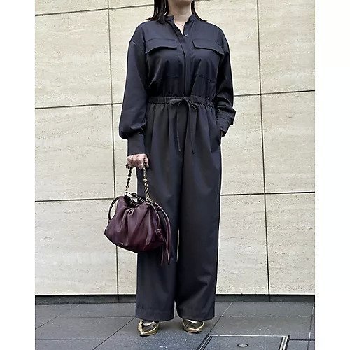【エムセブンデイズ/M7days】の【コラボ】きれい見えオールインワン 人気、トレンドファッション・服の通販 founy(ファニー) 　ファッション　Fashion　レディースファッション　Fashion for Women　ワンピース　Dresses　オールインワン・ワンピース　Dresses and Jumpsuits　インナー　Innerwear　カーディガン　Cardigan, Knitwear　コラボ　Collaboration, Collab　シンプル　Simple, Minimal　ジャケット　Jacket, Outerwear　ストレート　Straight, Straight Cut　タートル　Turtleneck, Turtle Collar　バランス　Balance, Style Balance　ワイド　Wide, Wide Fit　ビジネス 仕事 通勤　Business / Work / Commuting　洗える　Machine Washable　other-2|ID: prp329100004157706 ipo3291000000033110989