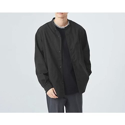 【グリーンレーベルリラクシング/green label relaxing / UNITED ARROWS / MEN】のC/LY/NY バンドカラー CPO シャツジャケット インテリア・キッズ・メンズ・レディースファッション・服の通販 founy(ファニー) https://founy.com/ ファッション Fashion メンズファッション MEN カットソー Cut And Sew カーゴパンツ Cargo Pants ジャケット Jacket スニーカー Sneakers デニム Denim フロント Front ポケット Pocket おすすめ Recommend エレガント 上品 Elegant |ID: prp329100004157720 ipo3291000000028667051