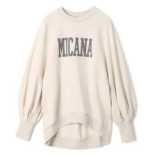 【マイカーナ/MICANA】の【HPS別注】ボリュームスリーブスウェット インテリア・キッズ・メンズ・レディースファッション・服の通販 founy(ファニー) 　ファッション　Fashion　レディースファッション　WOMEN　トップス・カットソー　Tops/Tshirt　パーカ　Sweats　スウェット　Sweat　ボリュームスリーブ / フリル袖　Volume Sleeve　コラボ　Collaboration　スウェット　Sweat　別注　Special Order　洗える　Washable　オートミール|ID: prp329100004158549 ipo3291000000028684838