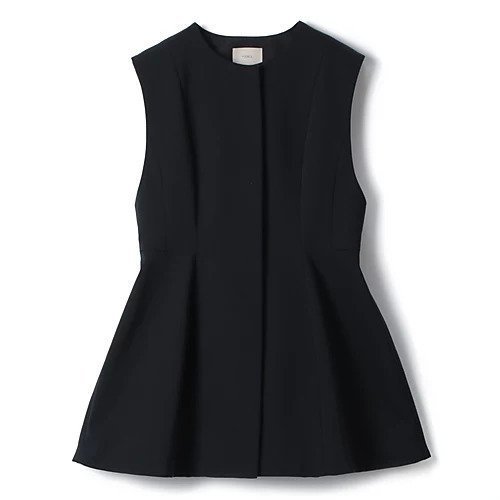 【ル フィル/LE PHIL】の【Marisol別注】ダブルクロスペプラムジレ インテリア・キッズ・メンズ・レディースファッション・服の通販 founy(ファニー) 　ファッション　Fashion　レディースファッション　Fashion for Women　アウター　Coat / Outerwear Collection　トップス・カットソー　Cut & Sew Tops　ベスト&ジレ / 重ね着スタイル　Vests & Gilets　タートル　Turtleneck, Turtle Collar　トレンド　Trend, Trending Now　フォルム　Silhouette, Form　フロント　Front, Front Design　リラックス　Relax, Relaxed Fit　別注　Limited Edition, Custom Order　防寒　Cold Protection, Winter-Ready　ネイビー|ID: prp329100004158555 ipo3291000000035921669