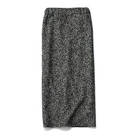 【クチュールドアダム/COUTURE D'ADAM】 【Marisol別注】スカート人気、トレンドファッション・服の通販 founy(ファニー) ファッション Fashion レディースファッション Fashion for Women スカート Skirts エレガント 上品 Elegant シルク Silk, 100% Silk スリット Slit, Slit Detail タイトスカート Pencil Skirt, Tight Skirt ツイード Twill, Twill Weave 定番 Standard, Basic Item フランス France, French 別注 Limited Edition, Custom Order ミックス Mix, Mixed Style モノトーン Monotone, Black and White ロング Long, Long-Length |ID:prp329100004158561