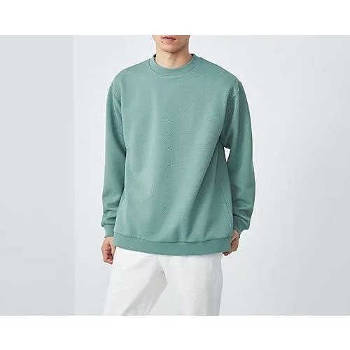 【グリーンレーベルリラクシング/green label relaxing / UNITED ARROWS / MEN】のツイル パフ ジャカード クルーネック カットソー インテリア・キッズ・メンズ・レディースファッション・服の通販 founy(ファニー) 　ファッション　Fashion　メンズファッション　MEN　トップス・カットソー　Tops/Tshirt/Men　インナー　Inner　カットソー　Cut And Sew　ジャカード　Jacquard　ツイル　Twill　デニム　Denim　ブルゾン　Blouson　ベスト　Vest　おすすめ　Recommend　エレガント 上品　Elegant　LIME|ID: prp329100004158613 ipo3291000000028685245